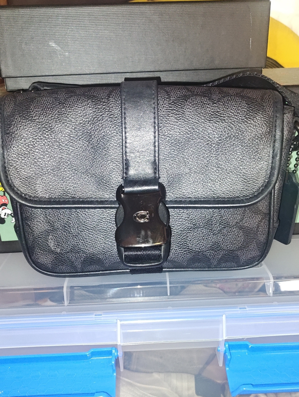 COACH League Crossbody Bag 19 In Signature Canvas